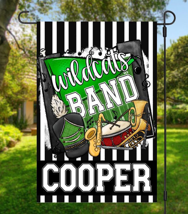 Band Garden Flag