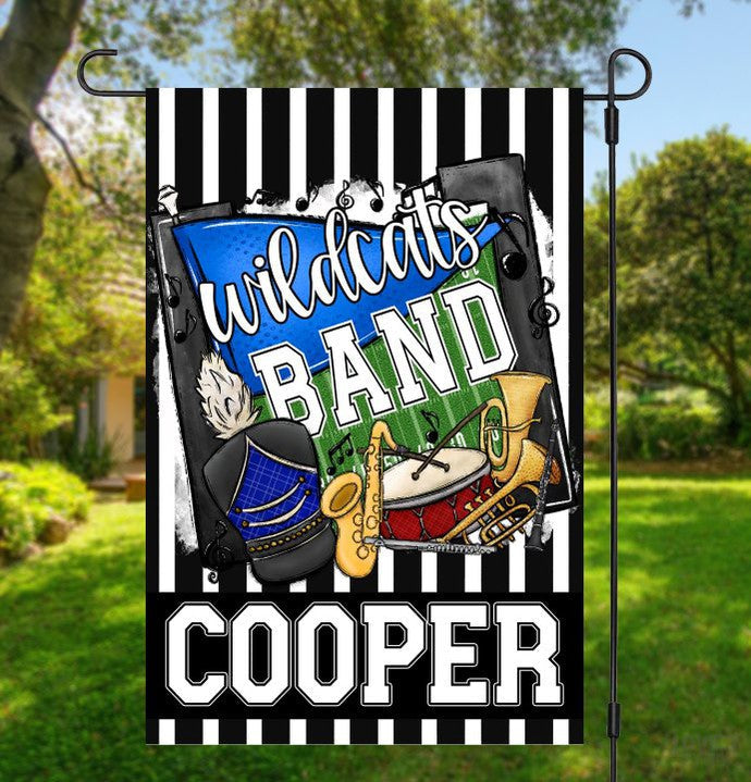 Band Garden Flag
