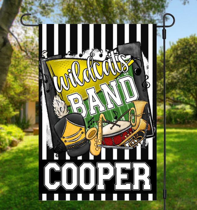 Band Garden Flag