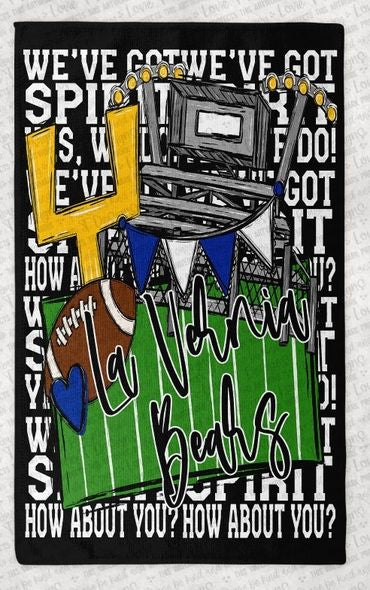 We've Got Spirit Football Rally Towel
