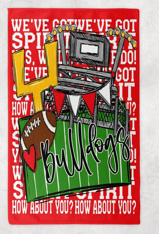 We've Got Spirit Football Rally Towel