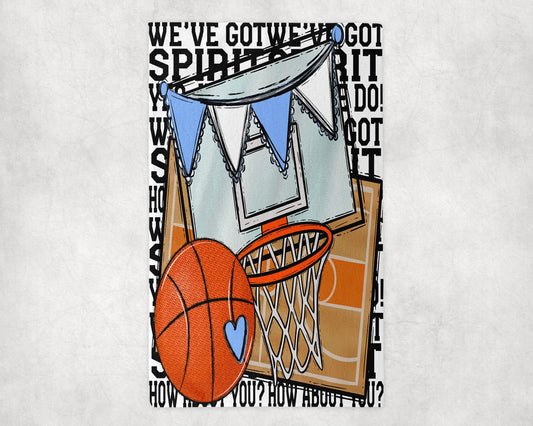 We've Got Spirit Basketball Rally Towel