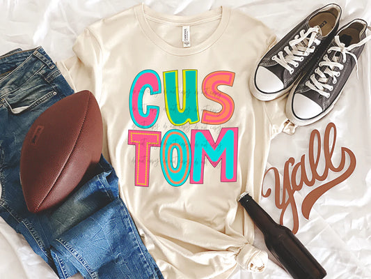 Custom Stitched Mascot Apparel