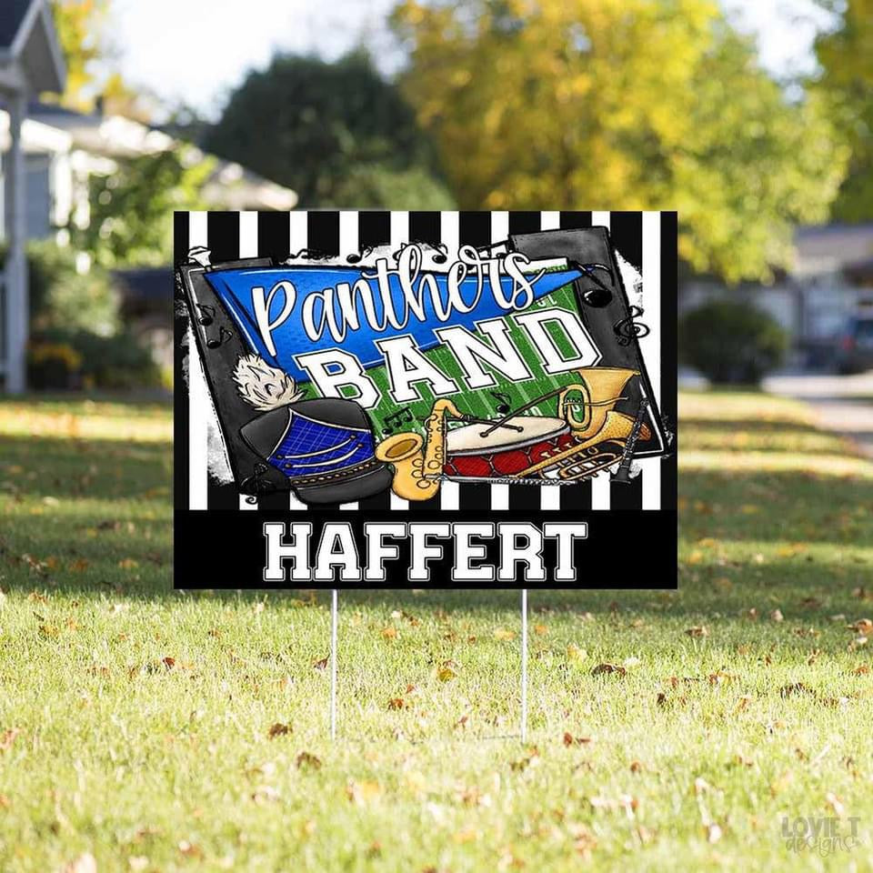 Band Yard Signs