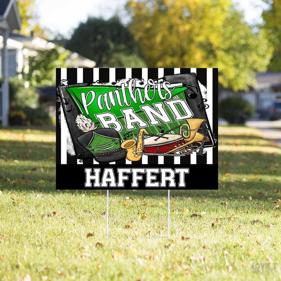 Band Yard Signs