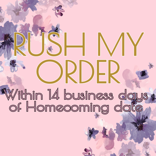 Rush Fee - 8-14 Business Days Before Homecoming Date