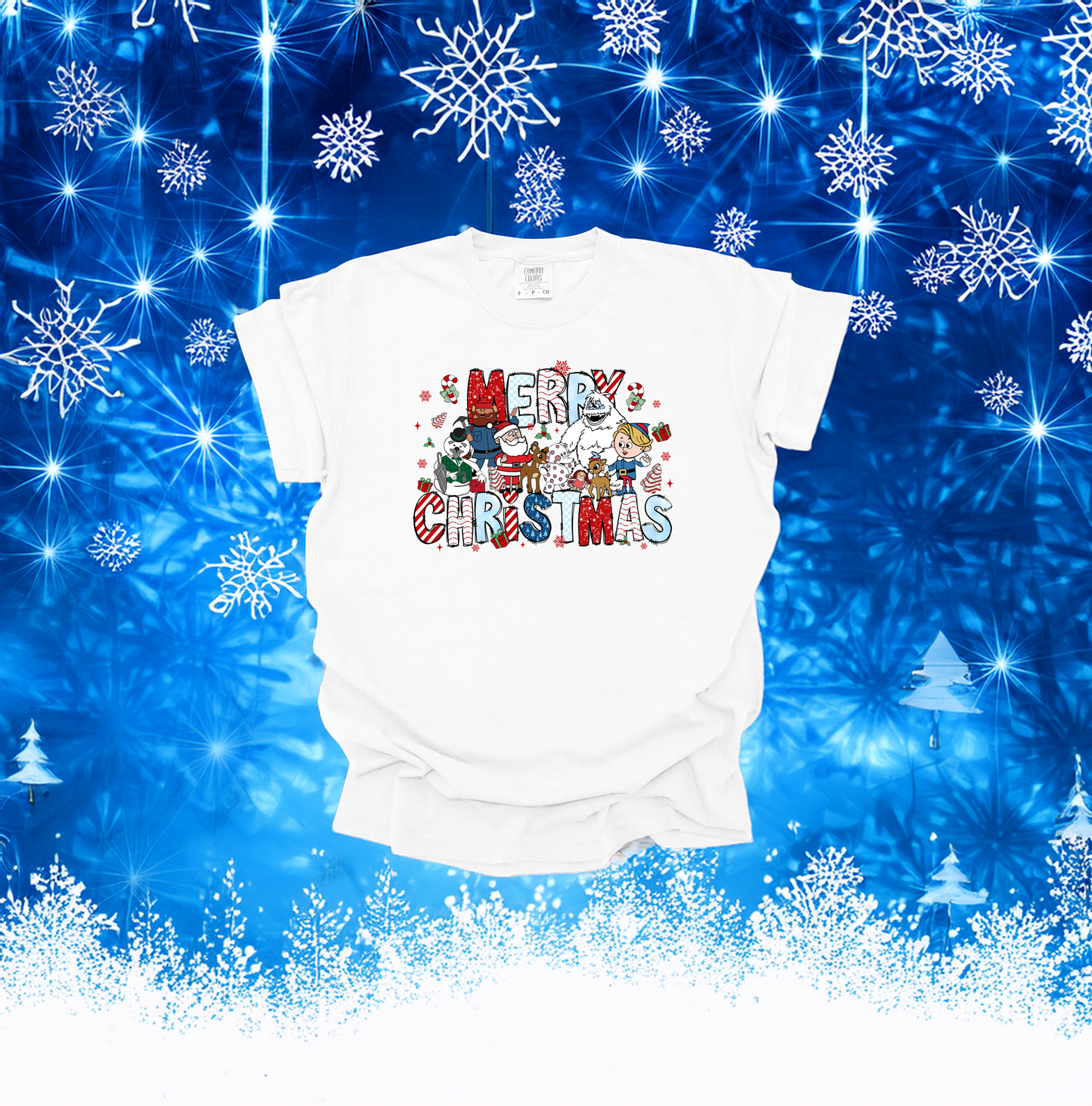 Merry Christmas Tee Adult