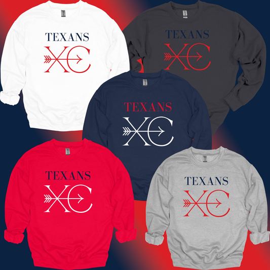 Northwest Texans Cross Country – Modern Design Crewneck