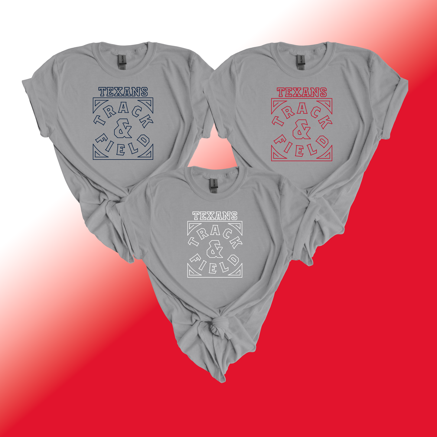 Short Sleeve Box Outline T-Shirt