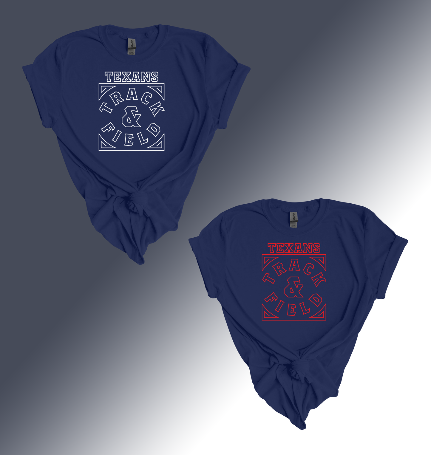 Short Sleeve Box Outline T-Shirt