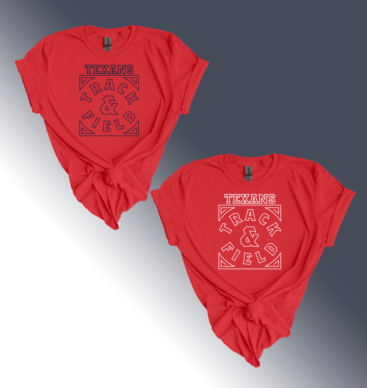 Short Sleeve Box Outline T-Shirt