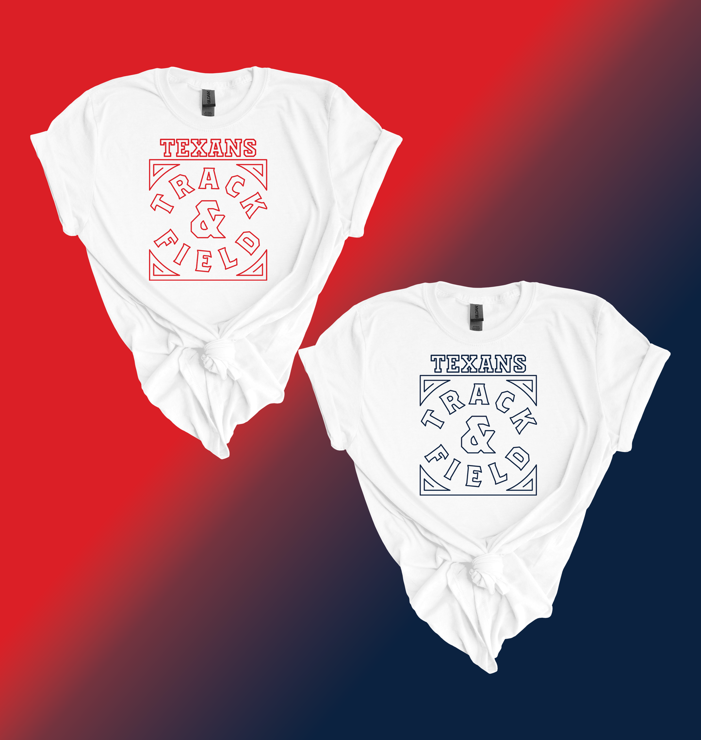 Short Sleeve Box Outline T-Shirt