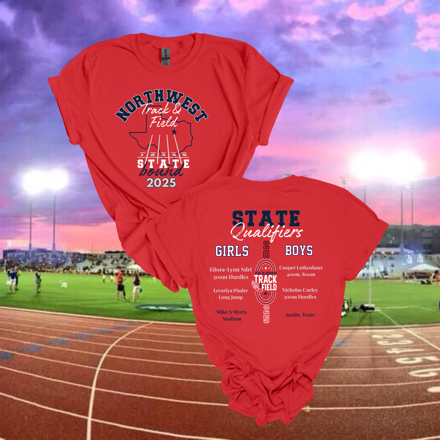State Qualifiers Shirt *CHOOSE LOCAL PU AT CHECKOUT* *OPEN UNTIL 4/29 AT 11PM*