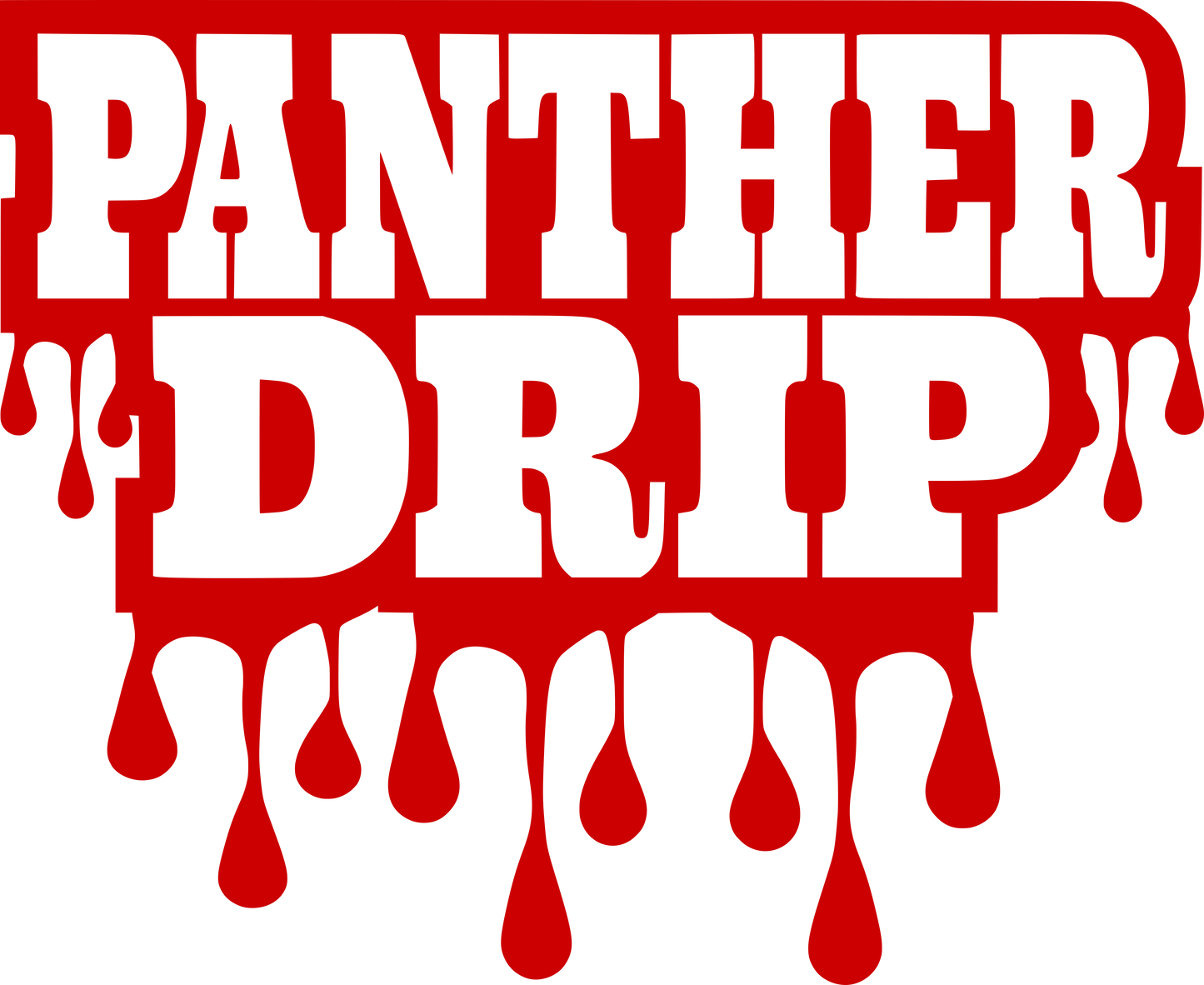 Panther Drip TShirt