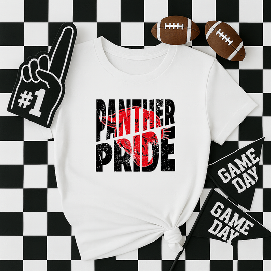 Panther Pride Distressed T-Shirt