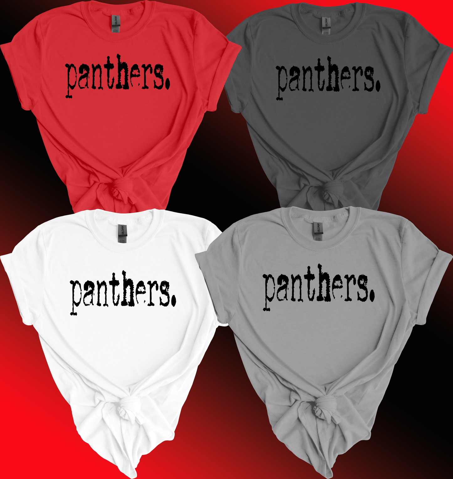 Panther Typography T-Shirt