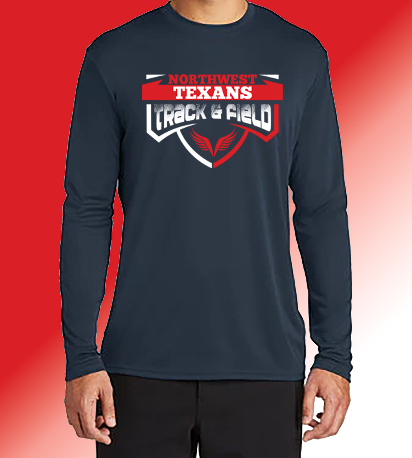 Performance Line Long Sleeve Fade T-Shirt