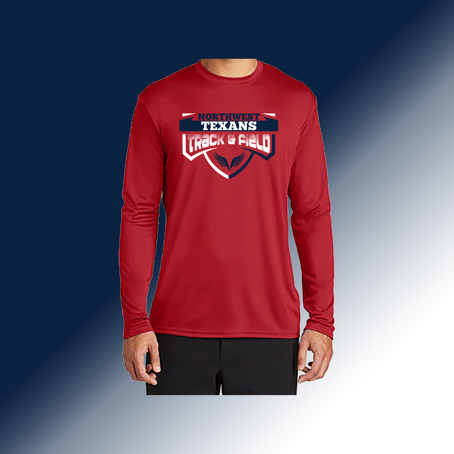 Performance Line Long Sleeve Fade T-Shirt