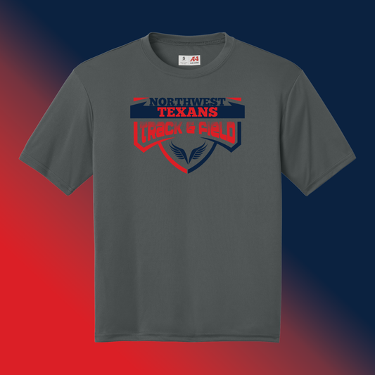 A4 Performance Short Sleeve Fade Shield T-Shirt