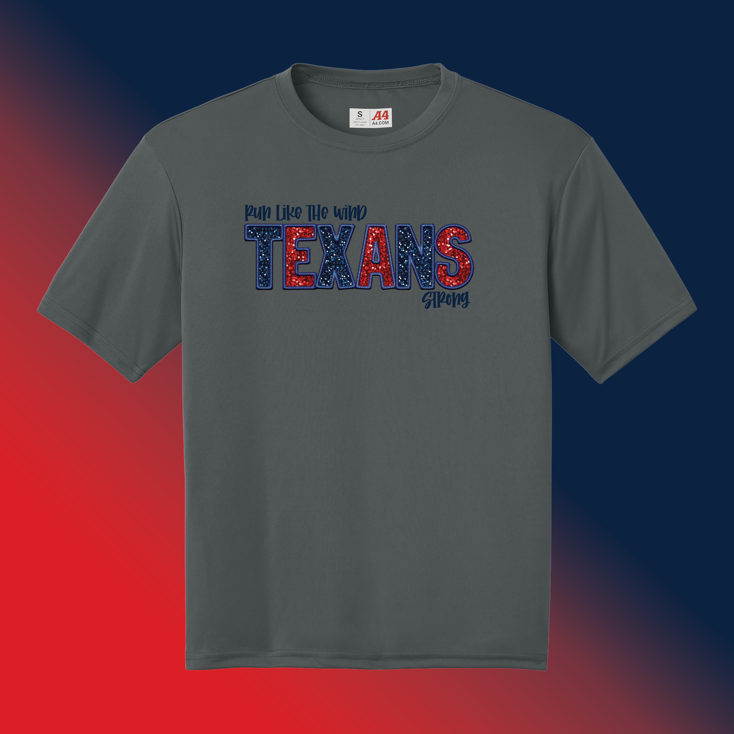 A4 Performance Short Sleeve Run Like The Wind T-Shirt