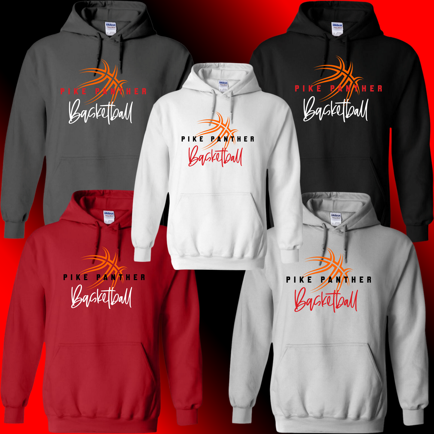 Panther Swish Motion Basketball Hoodie