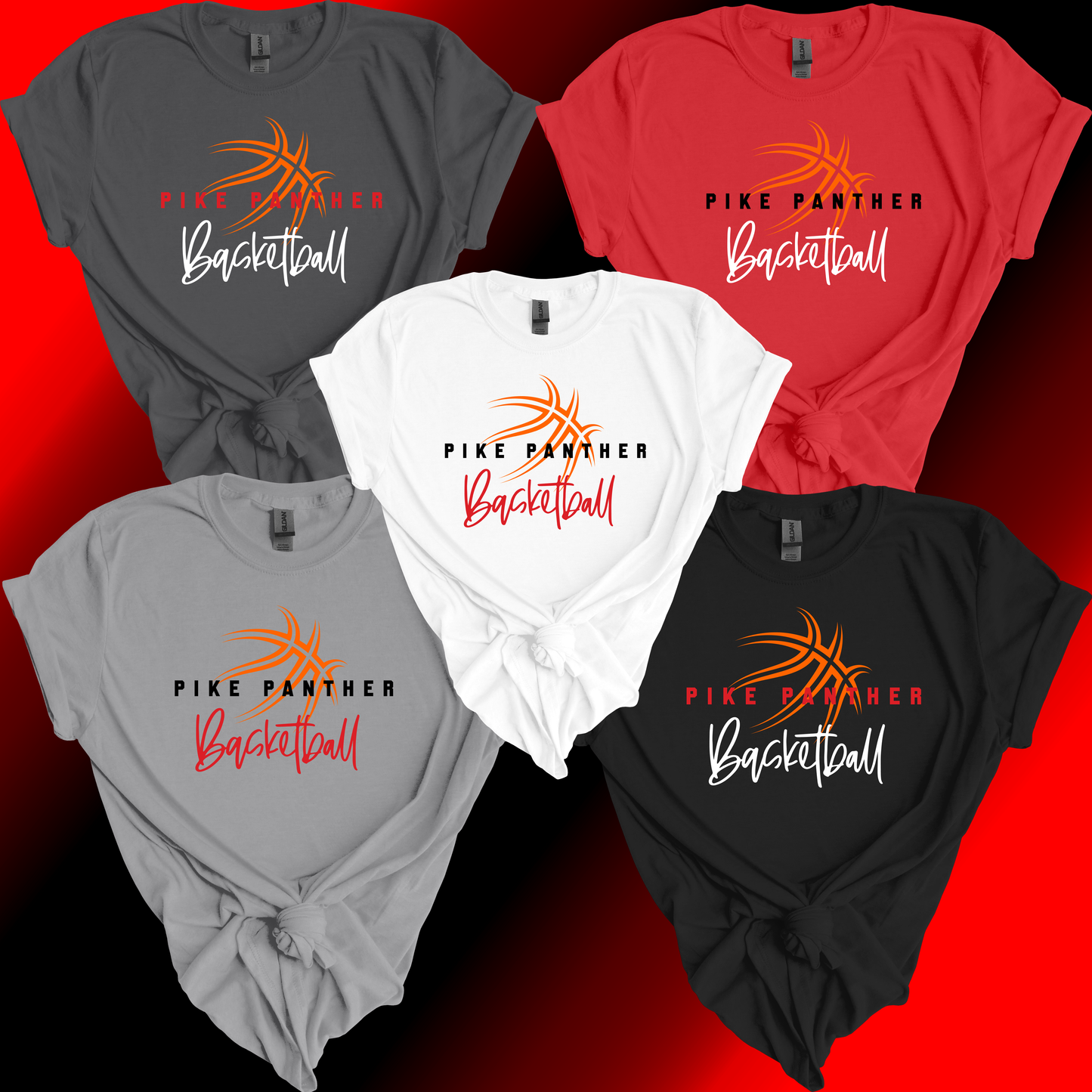 Panther Swish Motion Basketball T-Shirt