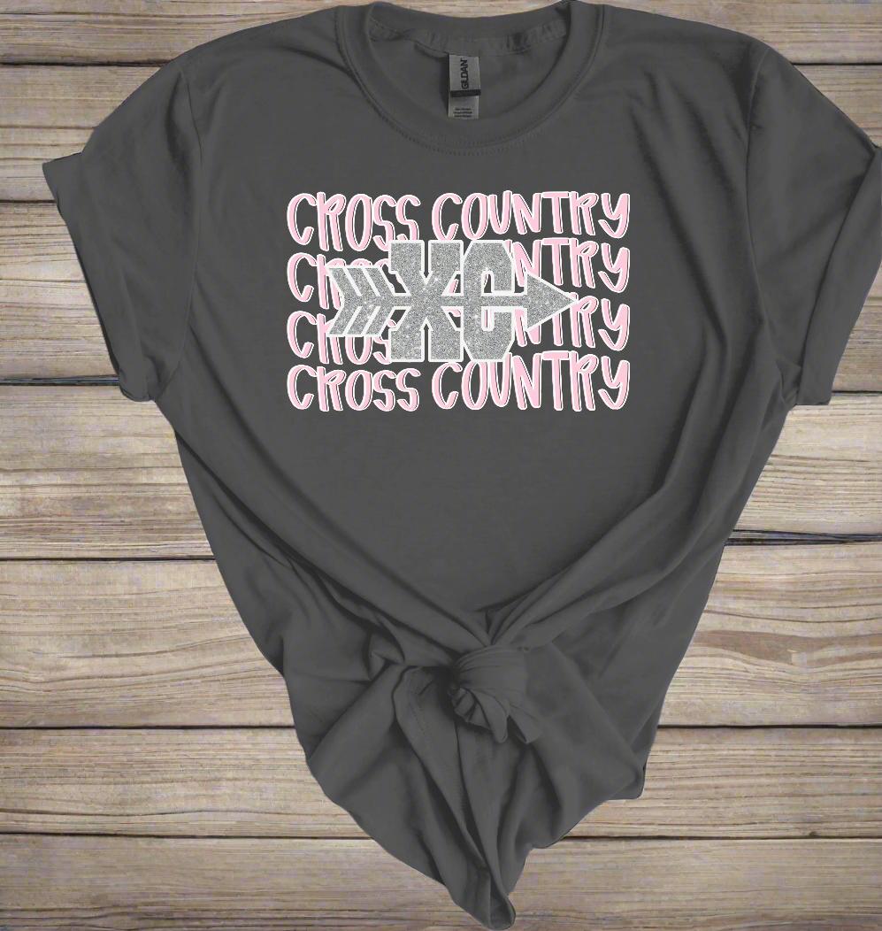 Pink Cross Country T-Shirt