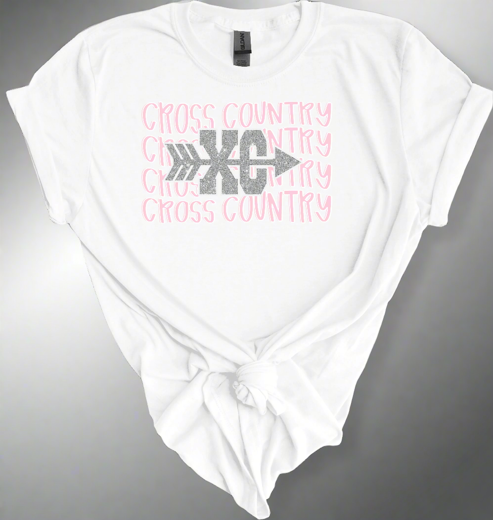 Pink Cross Country T-Shirt