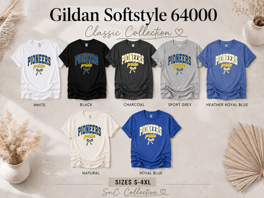 Pioneers Pride Bow Tee