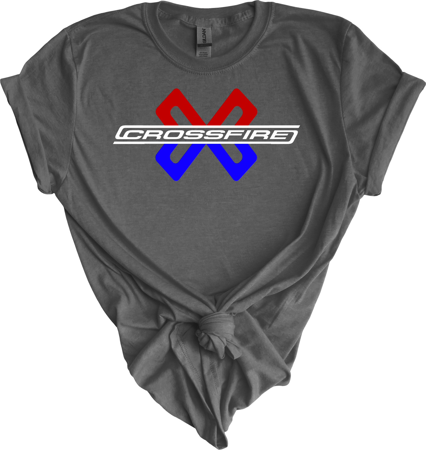 Crossfire Short Sleeve T-Shirt RedWhiteBlue