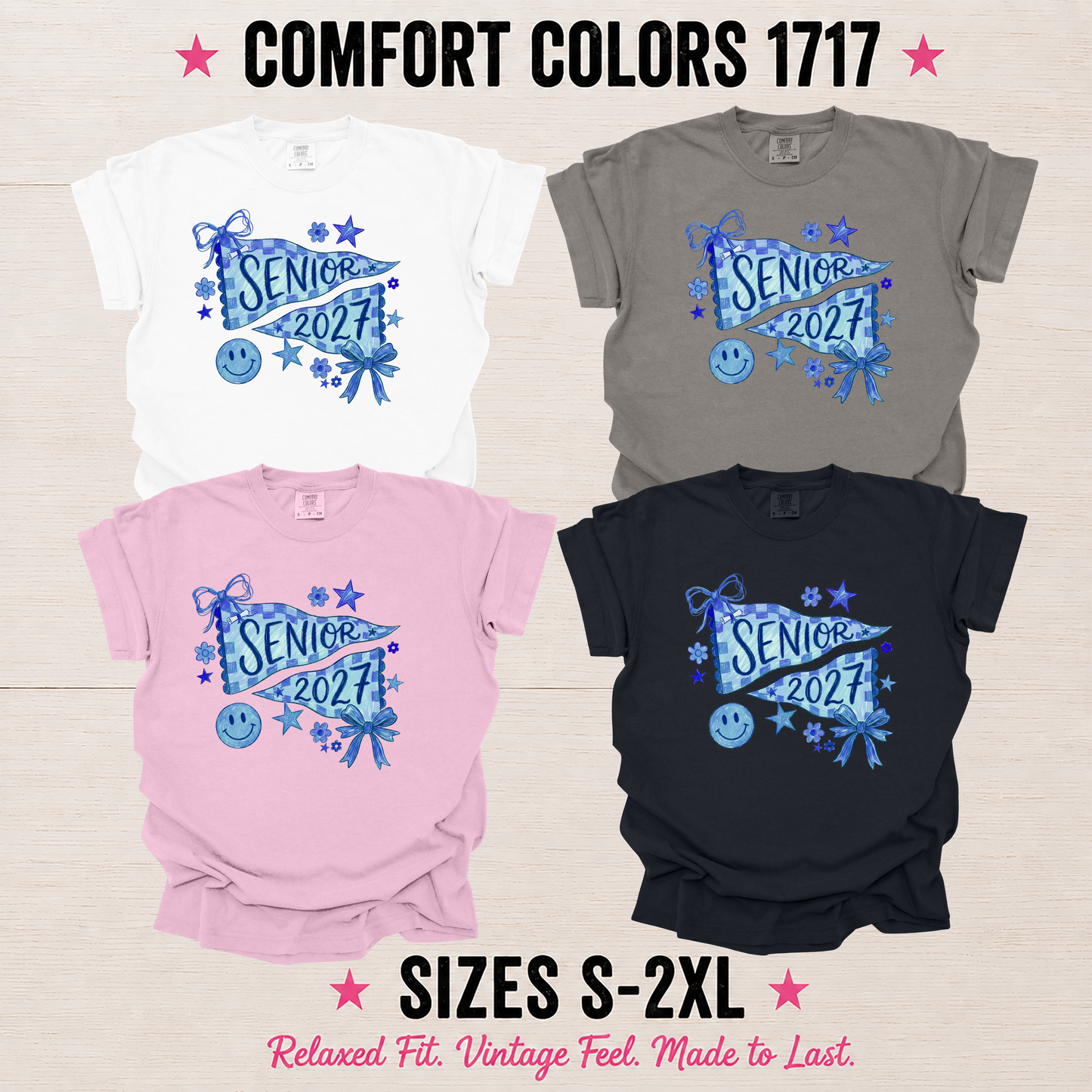 Senior 2027 | Pennant Spirit Tee