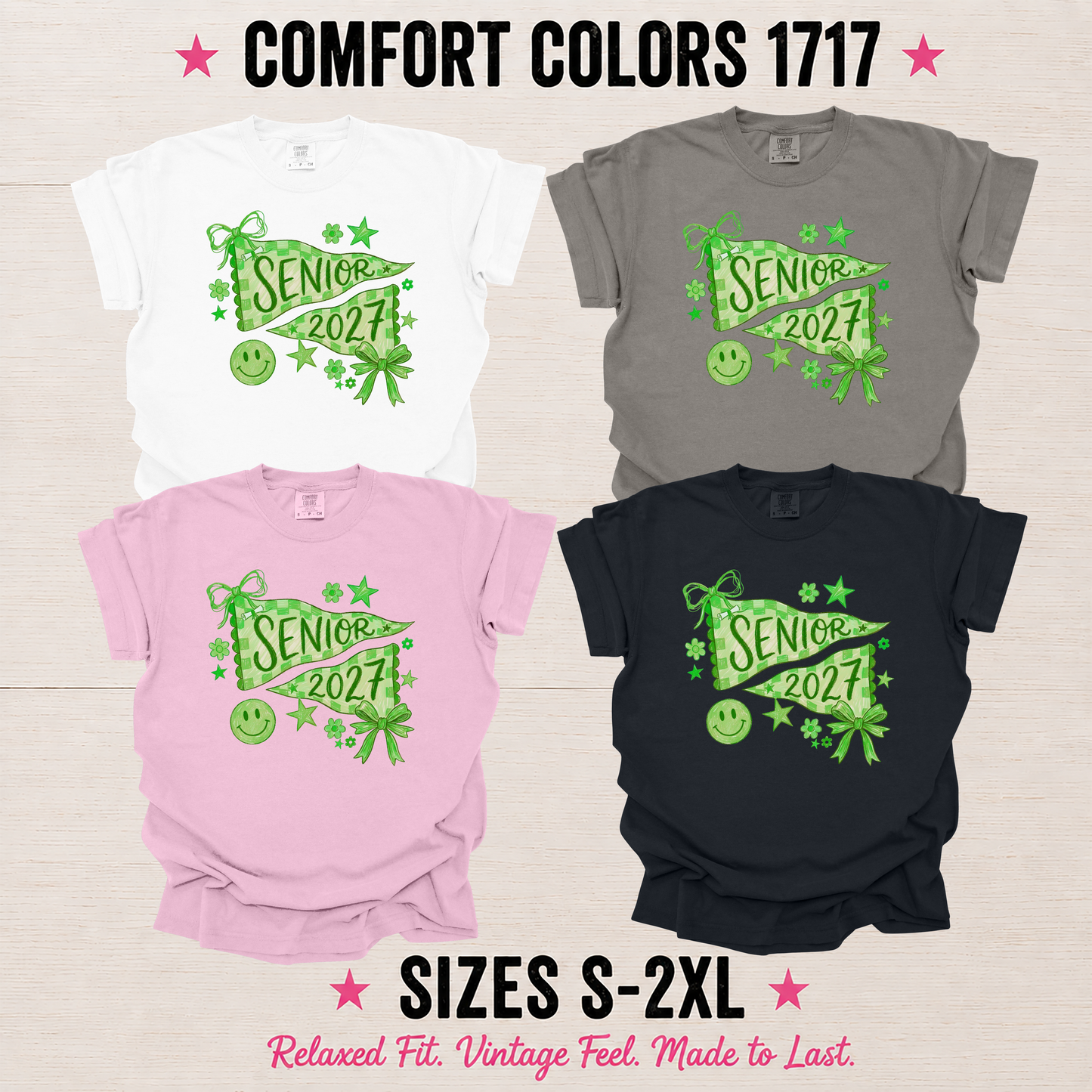 Senior 2027 | Pennant Spirit Tee