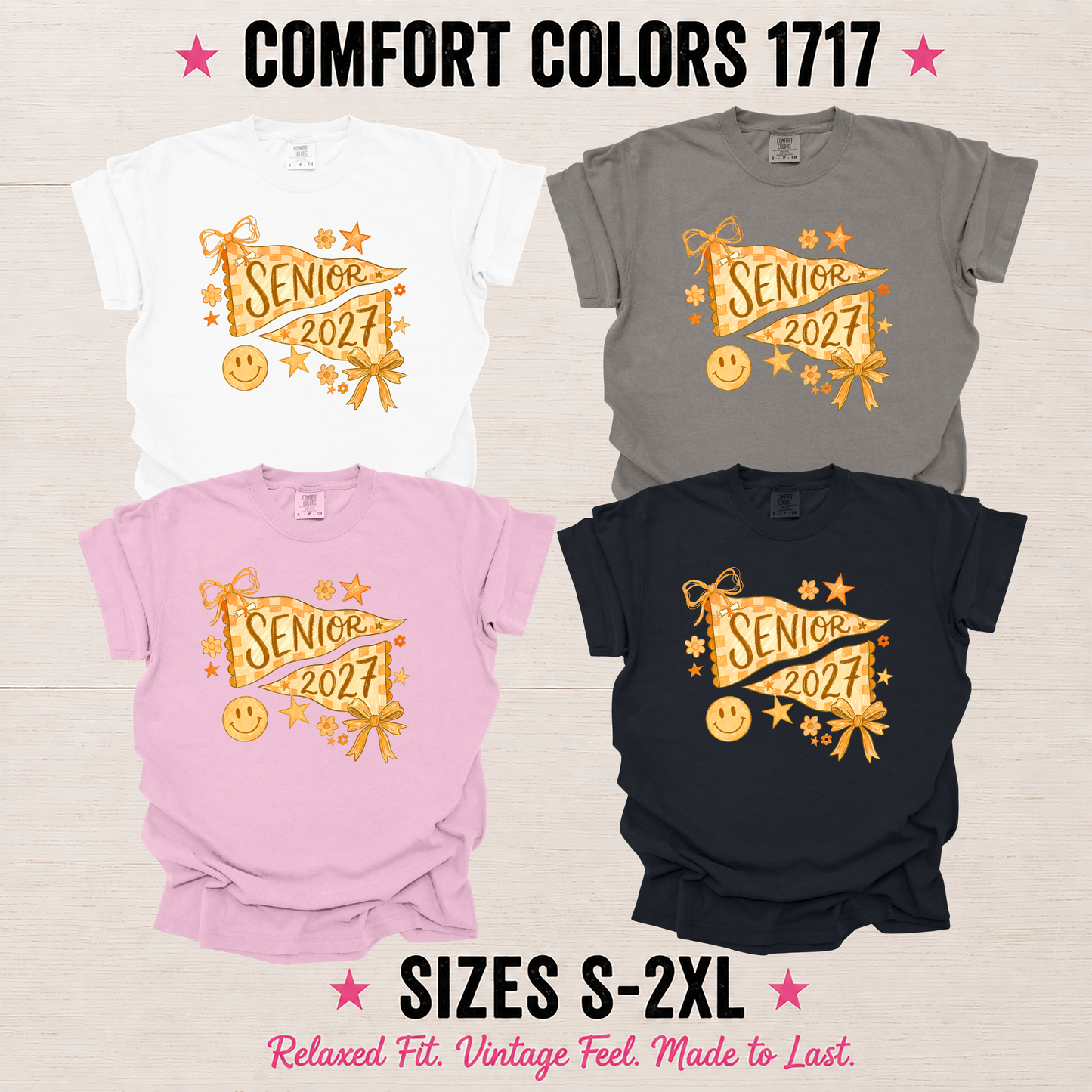 Senior 2027 | Pennant Spirit Tee
