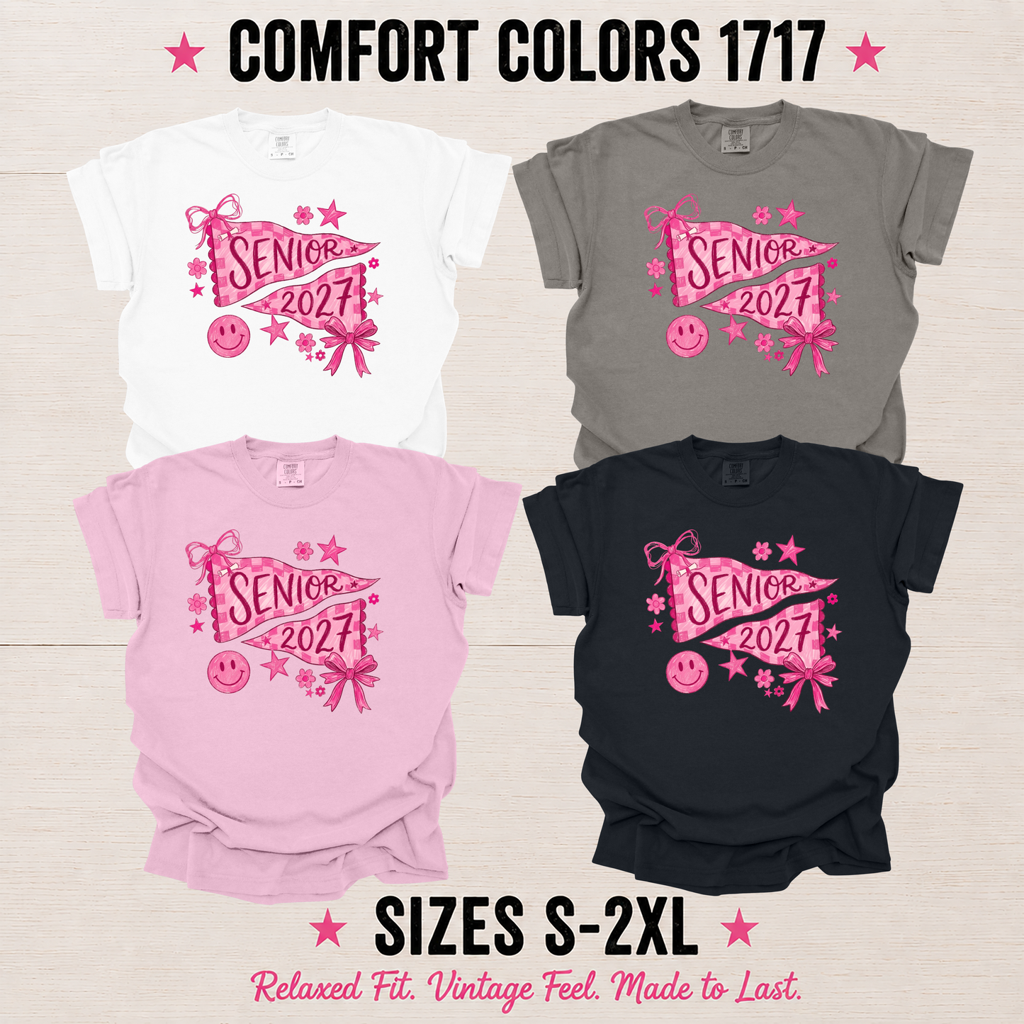 Senior 2027 | Pennant Spirit Tee