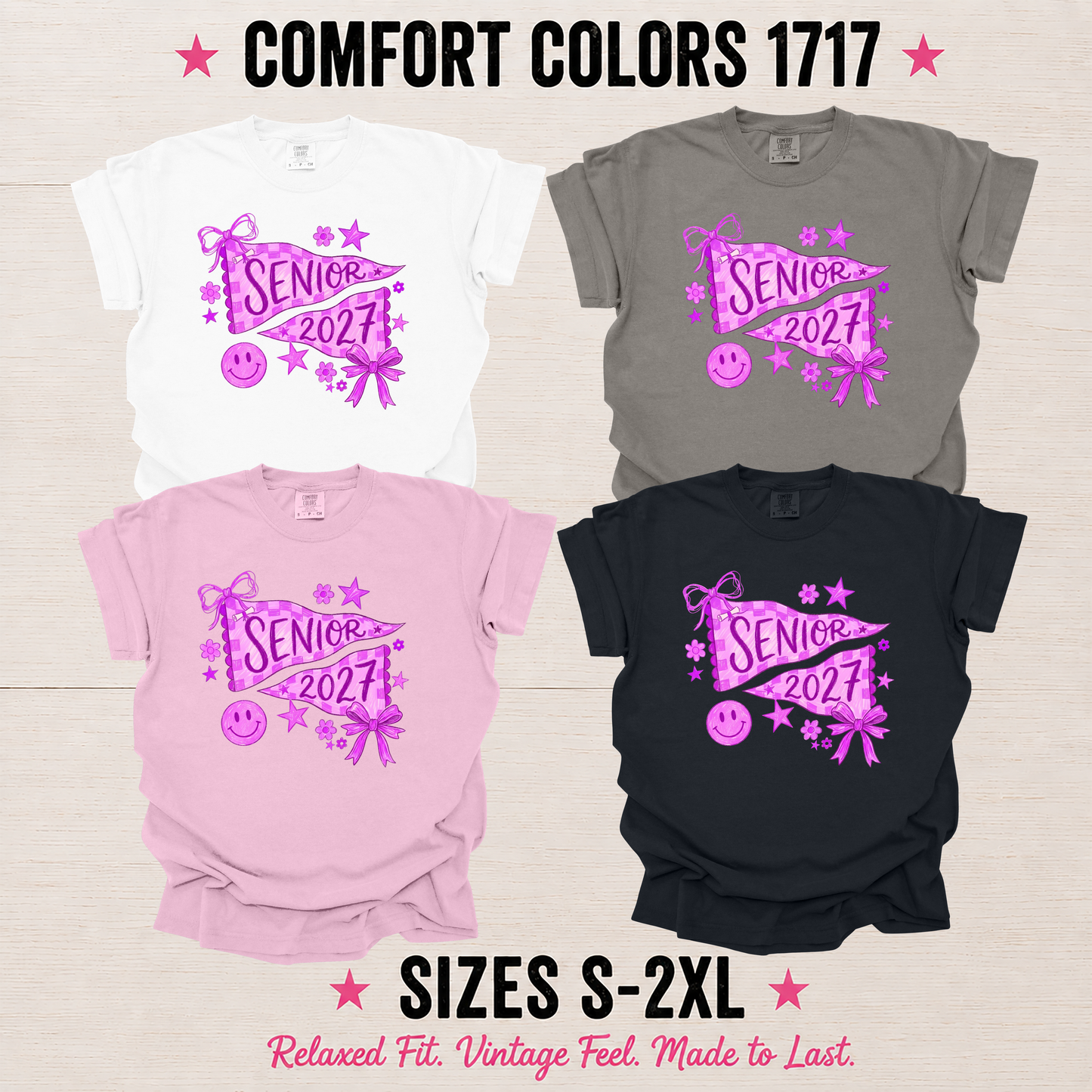 Senior 2027 | Pennant Spirit Tee