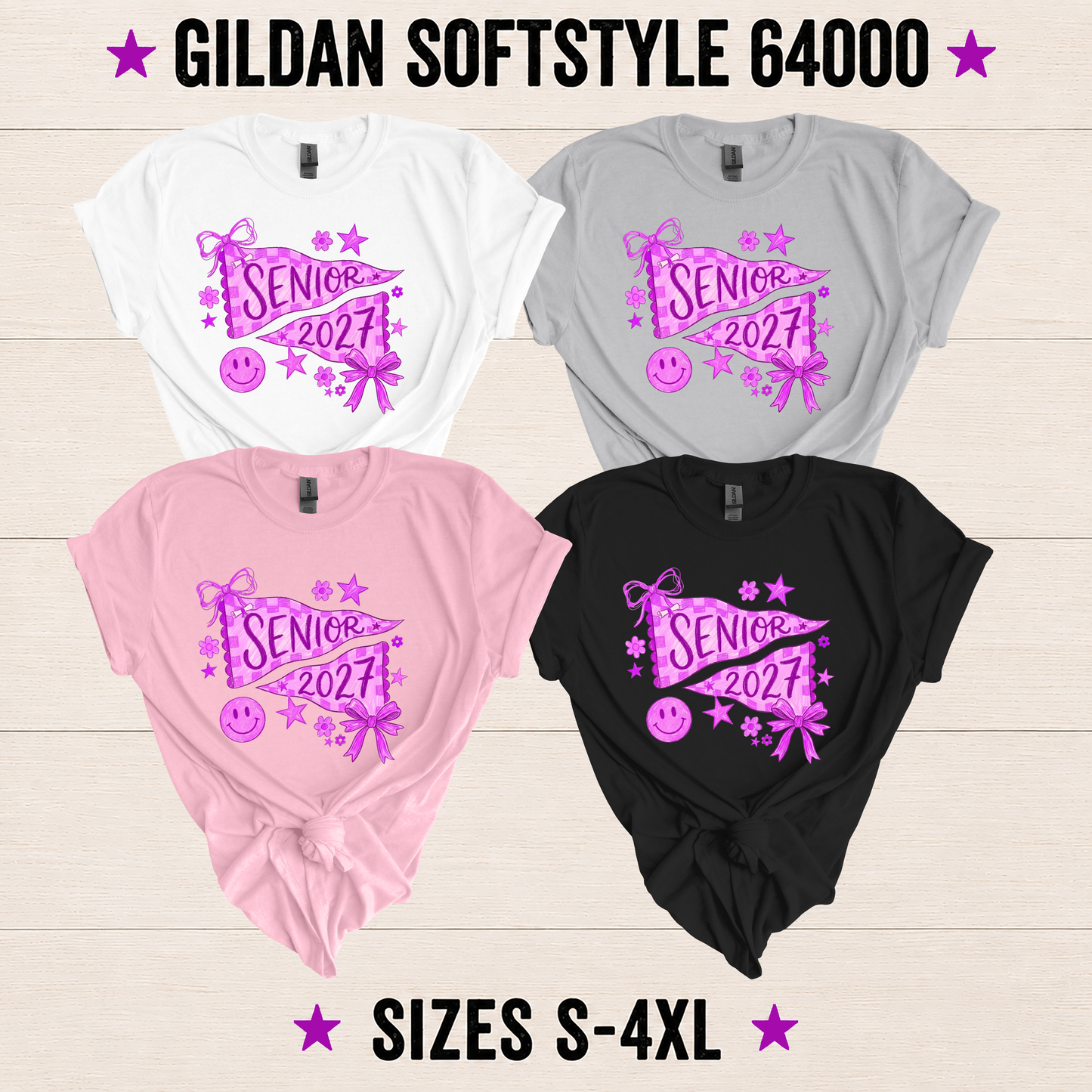 Senior 2027 | Pennant Spirit Tee