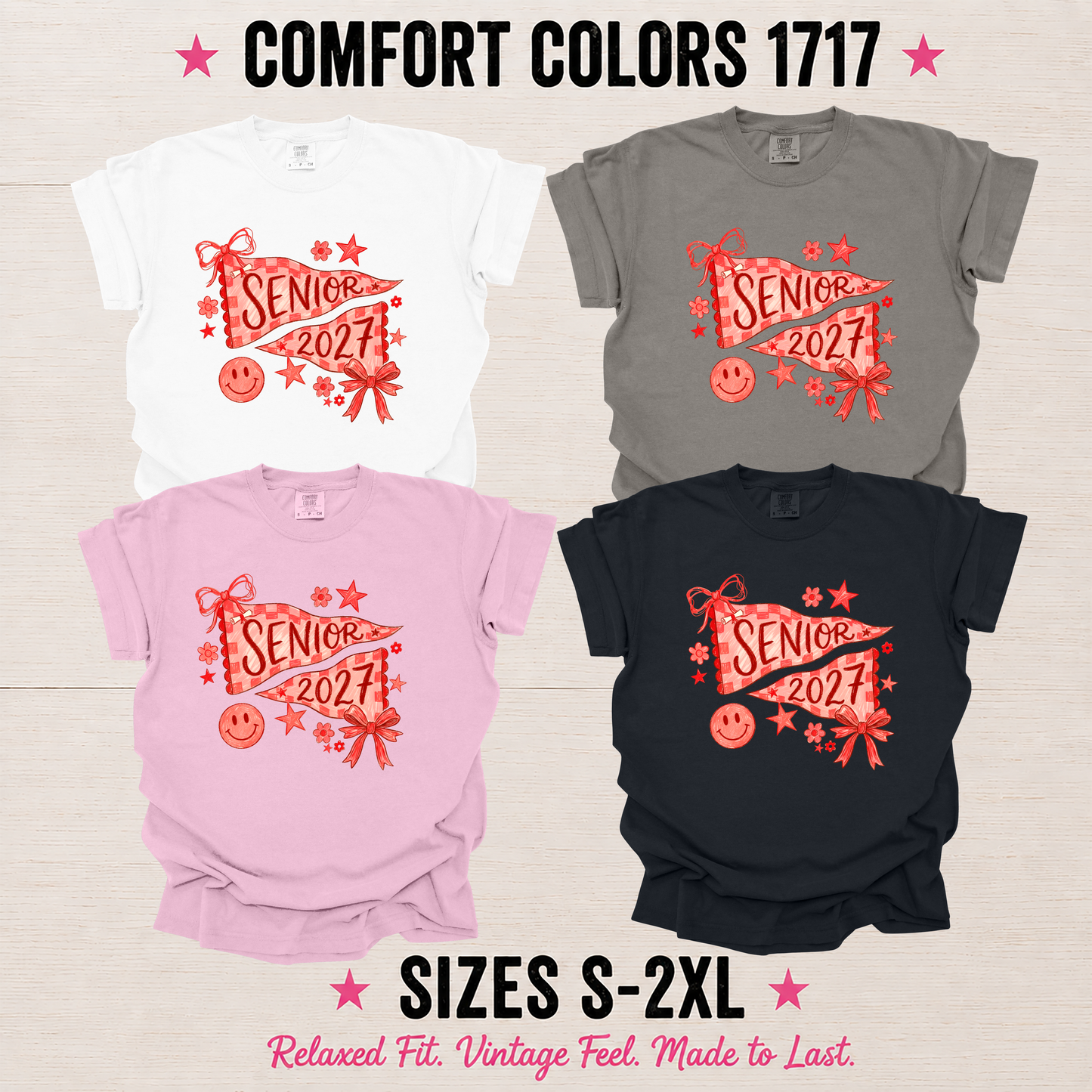 Senior 2027 | Pennant Spirit Tee