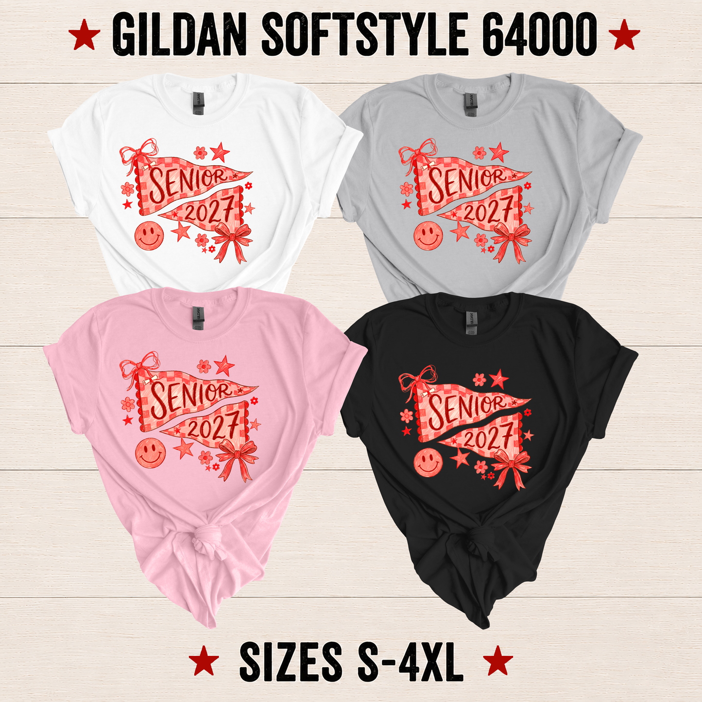 Senior 2027 | Pennant Spirit Tee