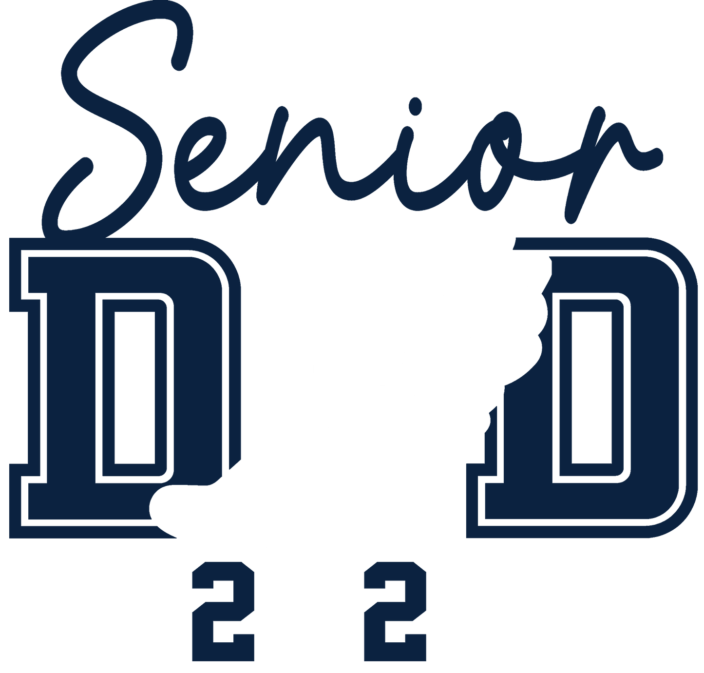 Senior Dad Track & Field T-Shirt | Class of 2026