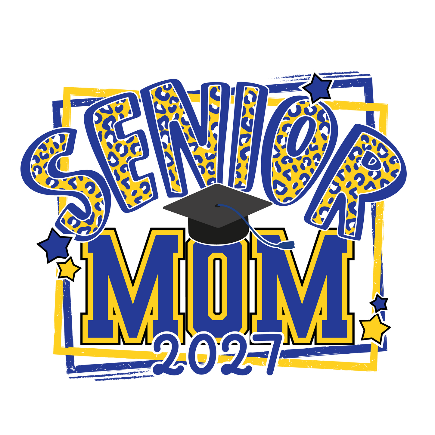 Senior Mom 2027 Spirit Tee