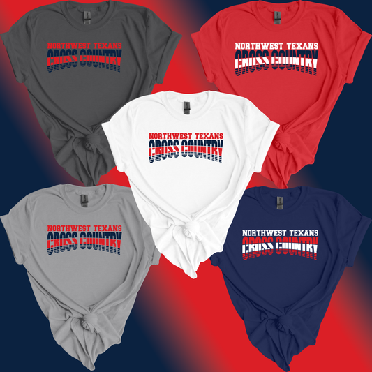 Northwest Texans Cross Country – Split Design Tee
