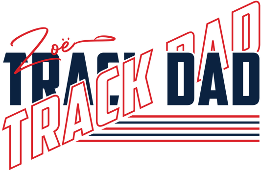 Texans Track Dad Personalized T-Shirt