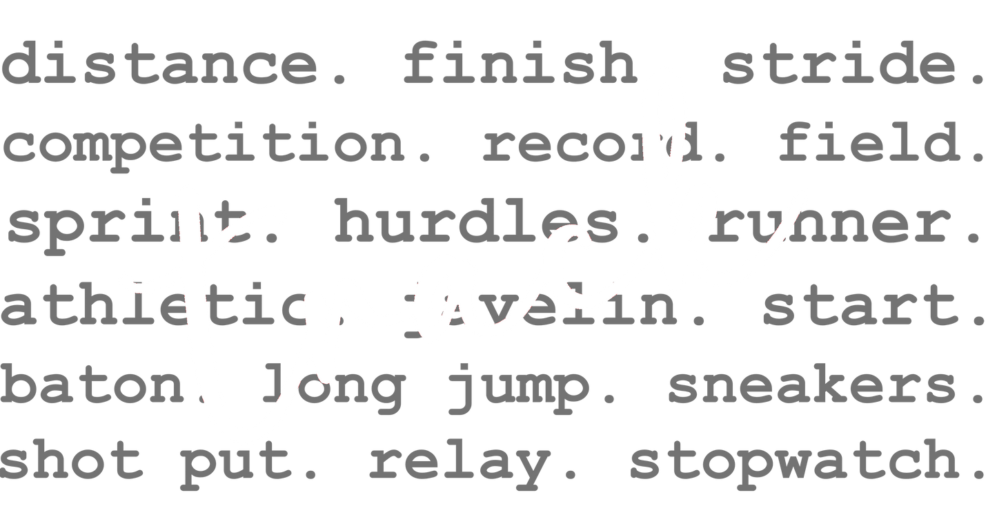 Track Typography Short Sleeve T-Shirt