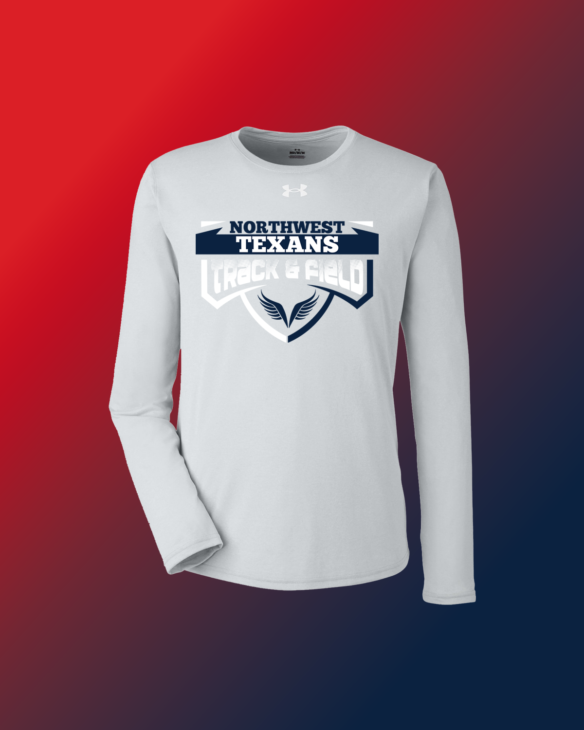 Under Armour Performance Long Sleeve T-Shirt Fade