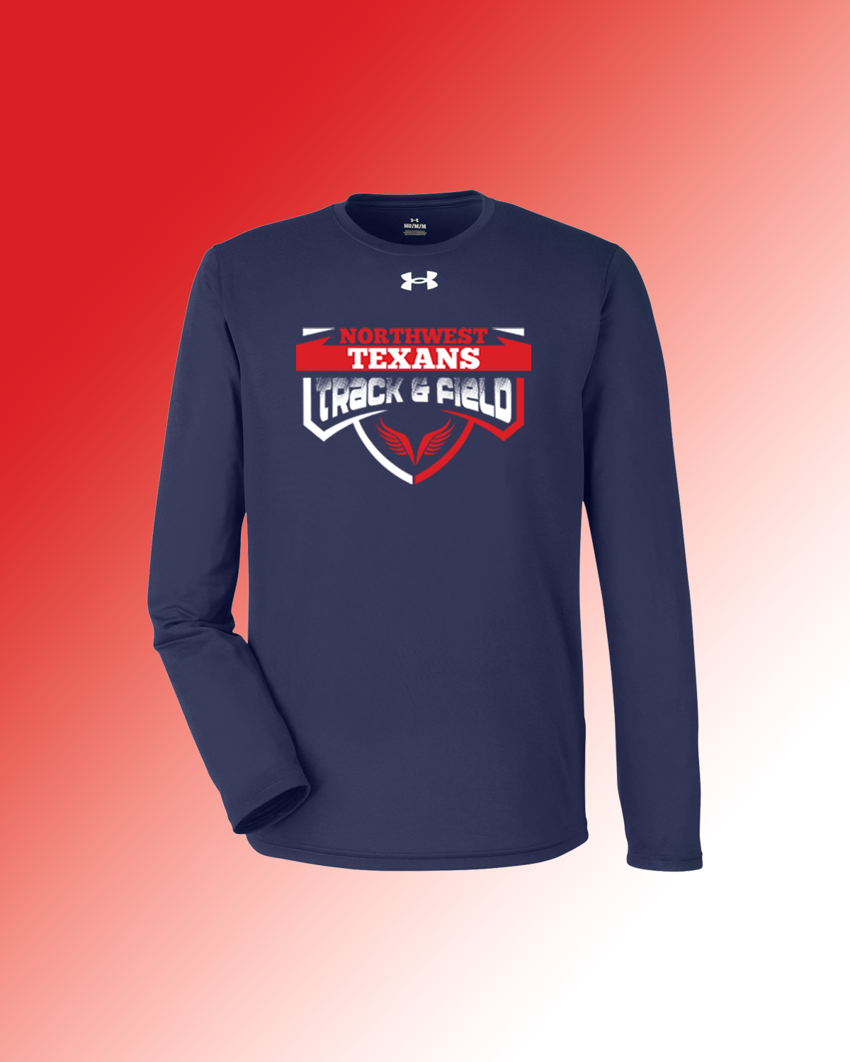 Under Armour Performance Long Sleeve T-Shirt Fade