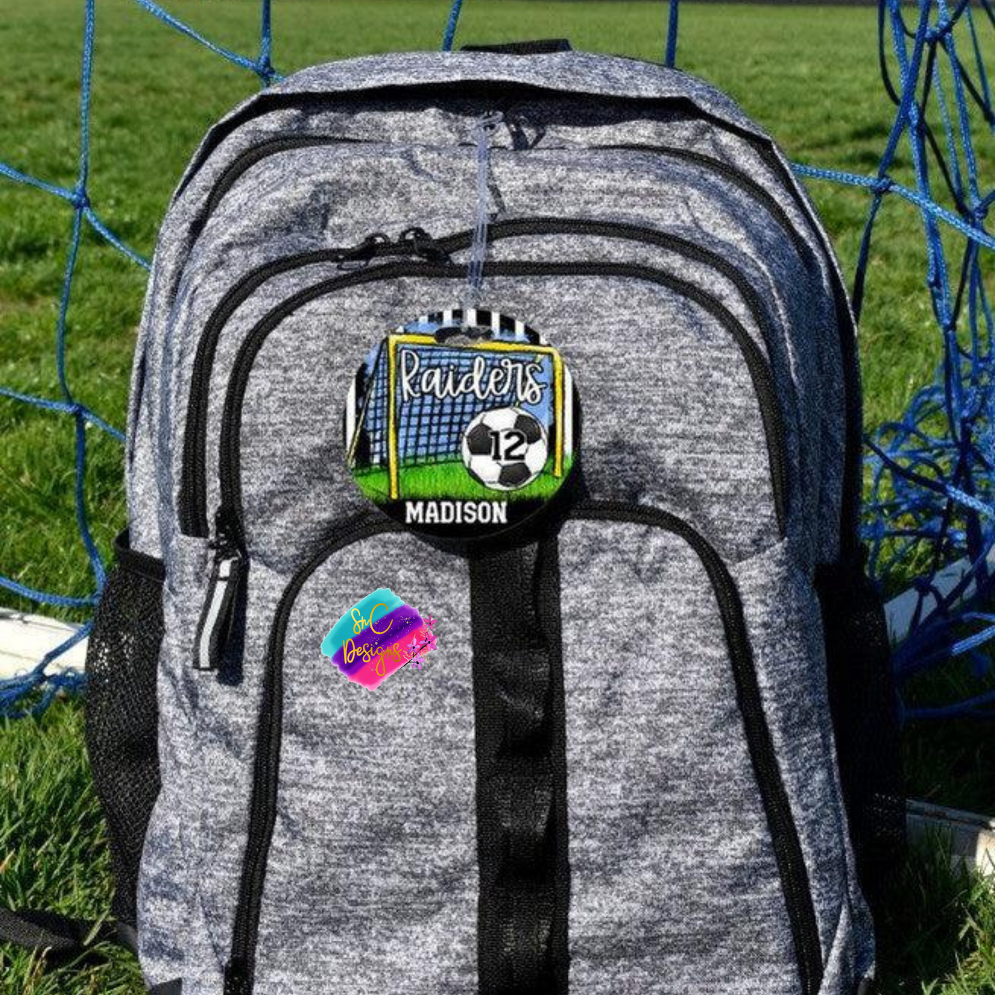Soccer Goal Bag Tags