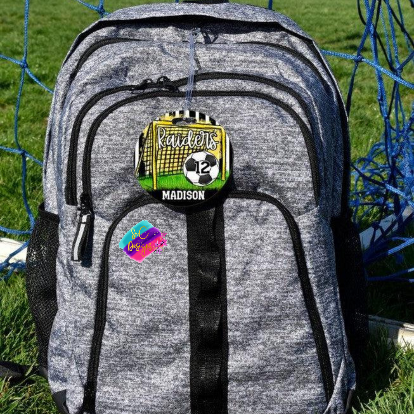 Soccer Goal Bag Tags