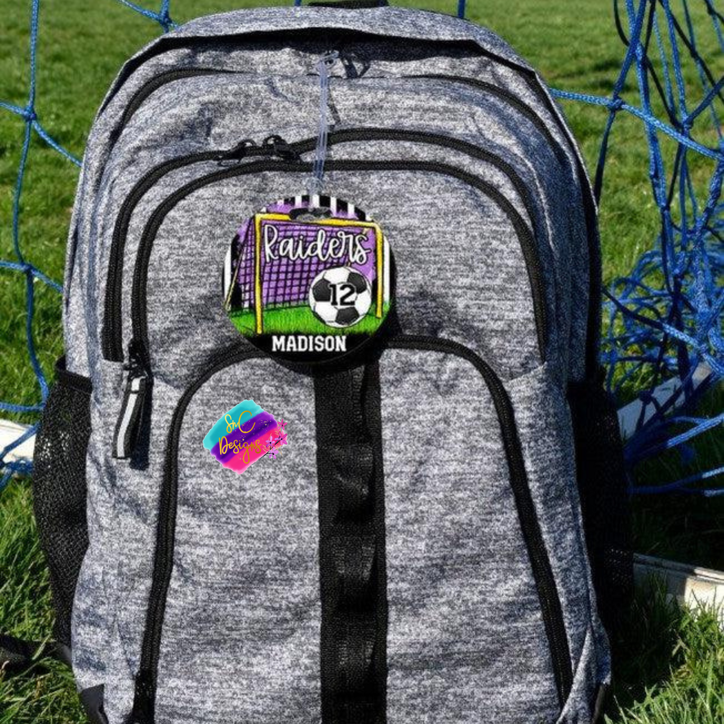 Soccer Goal Bag Tags