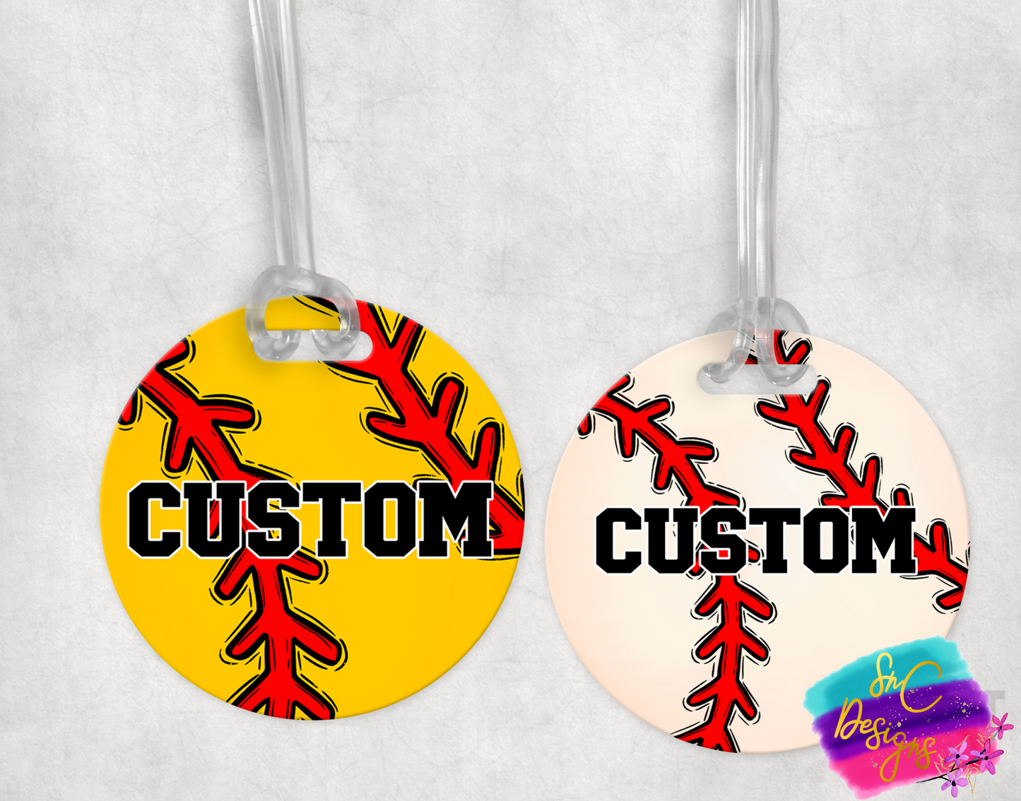 Baseball/Softball Bag Tags