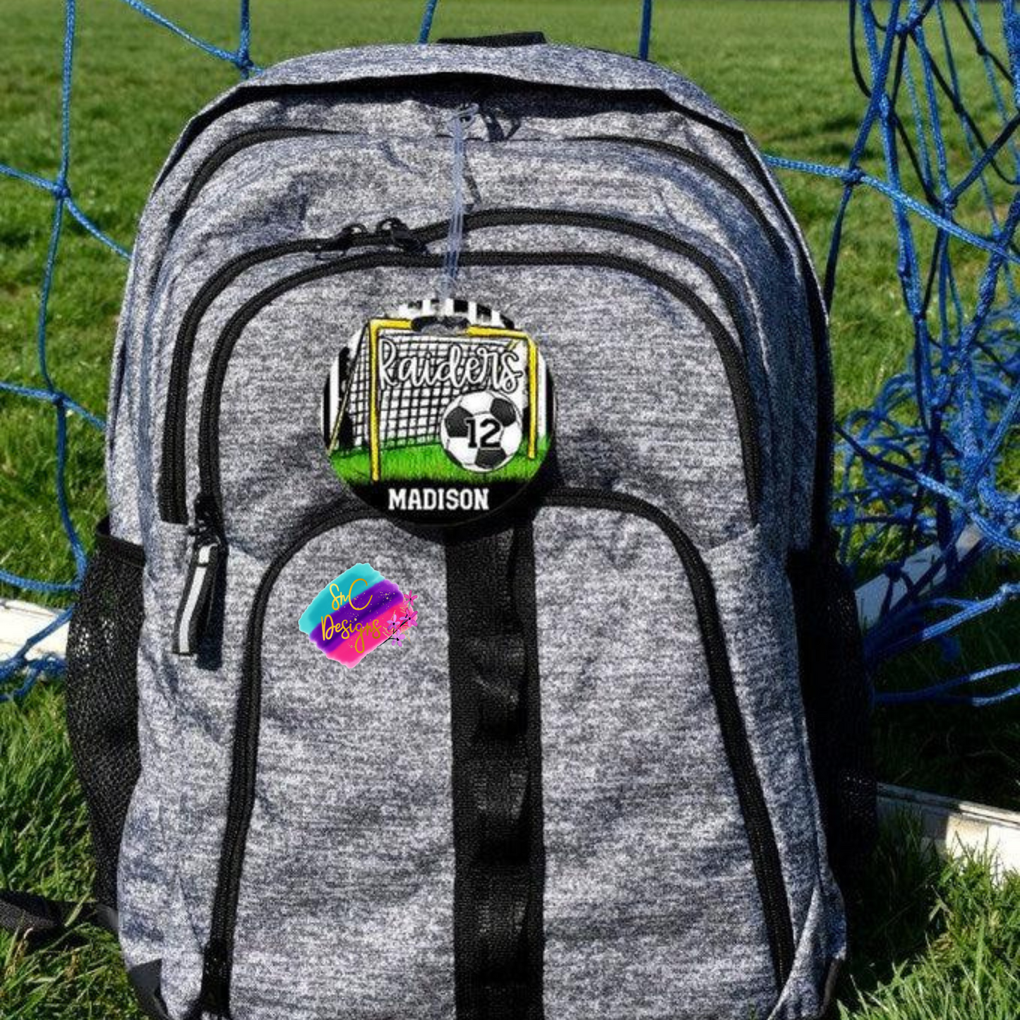 Soccer Goal Bag Tags